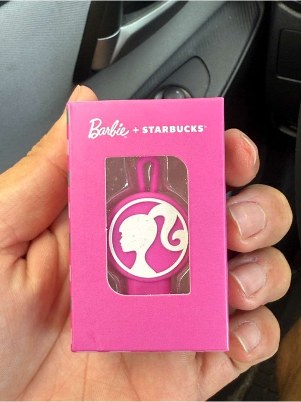 Barbie x Starbucks Straw Stopper LATAM